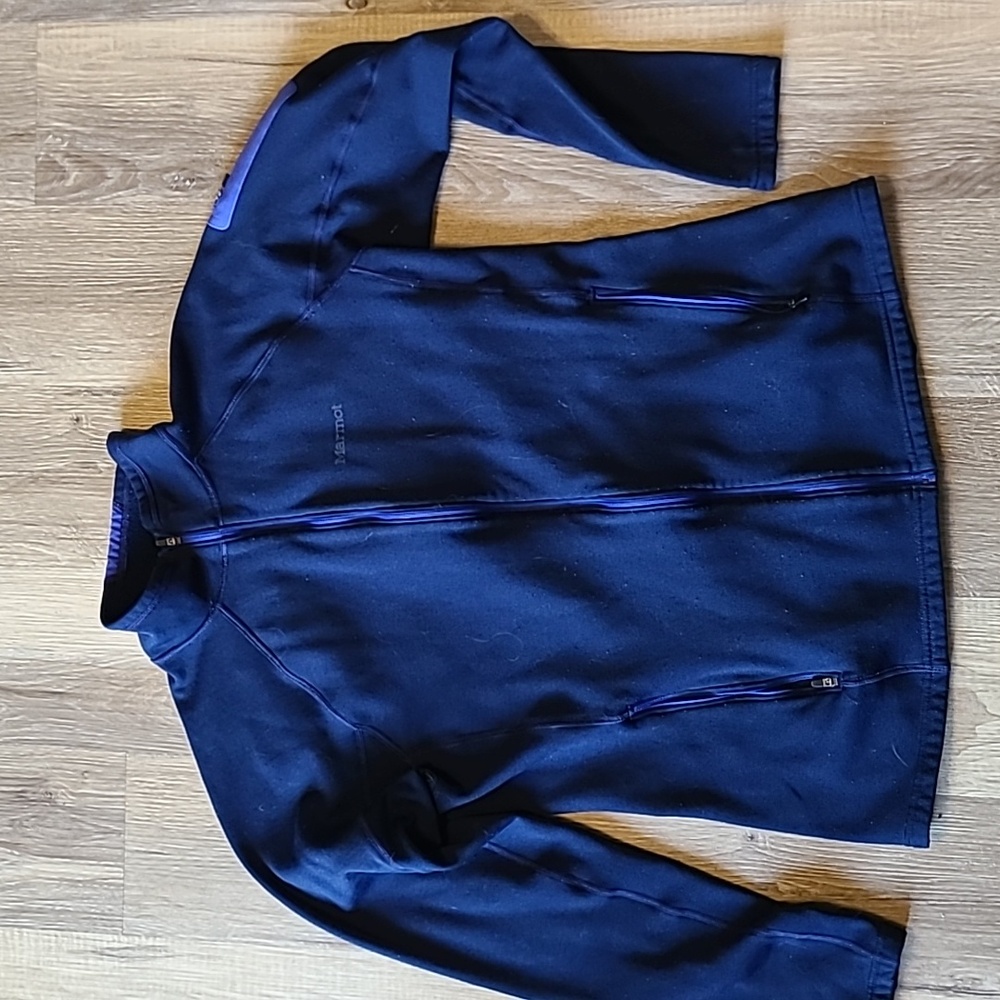 Marmot Navy Full-Zip Jacket